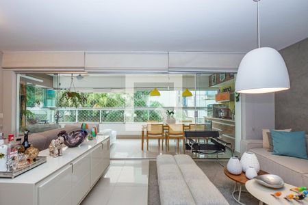 Sala de apartamento à venda com 4 quartos, 141m² em Buritis, Belo Horizonte