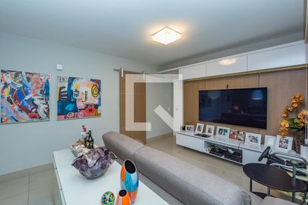 Sala de apartamento à venda com 4 quartos, 141m² em Buritis, Belo Horizonte