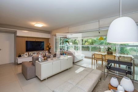 Sala de apartamento à venda com 4 quartos, 141m² em Buritis, Belo Horizonte