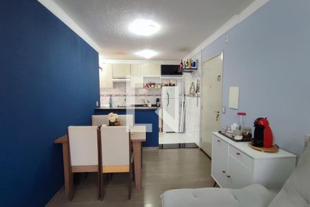 Sala de Estar e Jantar  de apartamento à venda com 2 quartos, 49m² em Jardim São José, Campinas