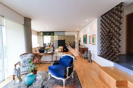 Sala de apartamento para alugar com 3 quartos, 286m² em Jardim Fonte do Morumbi, São Paulo