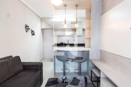 Sala de apartamento para alugar com 1 quarto, 32m² em Vila Paulicéia, São Paulo
