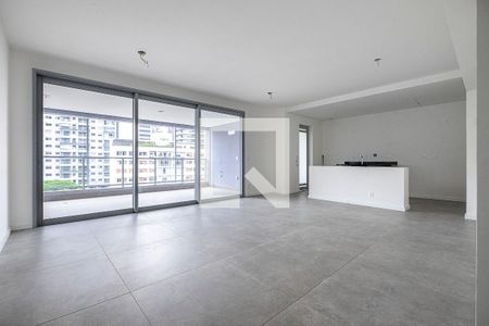 Sala de apartamento para alugar com 3 quartos, 124m² em Jardim Paulistano, São Paulo