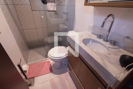 Banheiro da Suíte 1 de casa à venda com 3 quartos, 162m² em Vila Firmiano Pinto, São Paulo