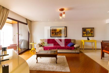 Sala de apartamento à venda com 3 quartos, 94m² em Vila Hamburguesa, São Paulo