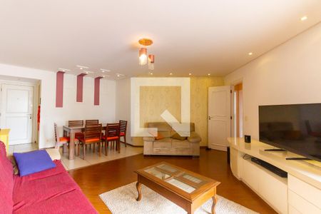 Sala de apartamento à venda com 3 quartos, 94m² em Vila Hamburguesa, São Paulo