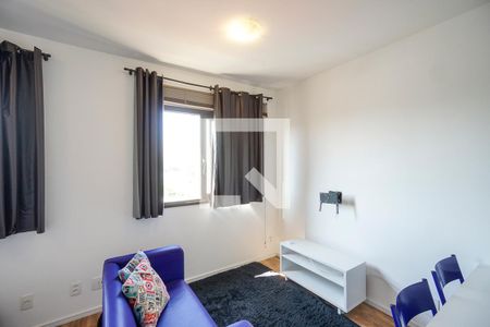 Sala e quarto de kitnet/studio para alugar com 1 quarto, 27m² em Tatuapé, São Paulo