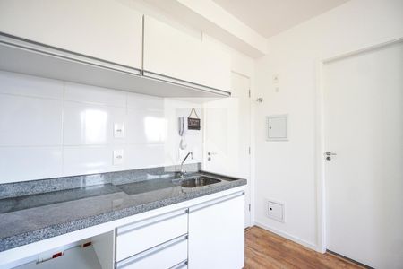 Cozinha de kitnet/studio para alugar com 1 quarto, 27m² em Tatuapé, São Paulo