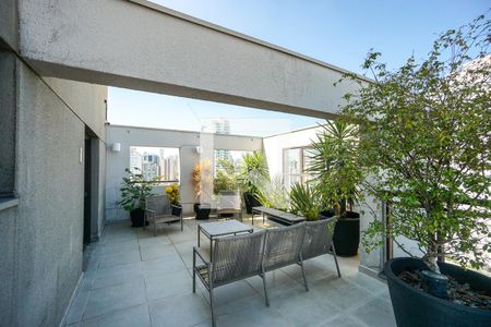 Studio para alugar com 27m², 1 quarto e 1 vagaTerraço