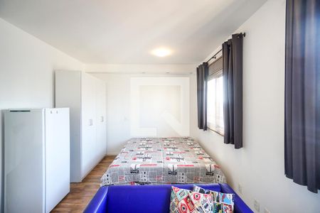 Sala e quarto de kitnet/studio para alugar com 1 quarto, 27m² em Tatuapé, São Paulo