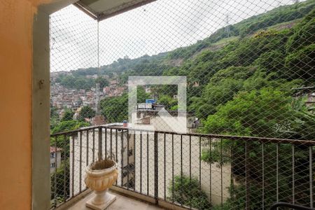 Vista da Sala de apartamento para alugar com 3 quartos, 105m² em Tijuca, Rio de Janeiro