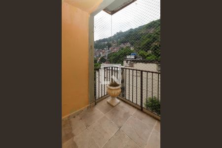 Varanda da Sala de apartamento para alugar com 3 quartos, 105m² em Tijuca, Rio de Janeiro