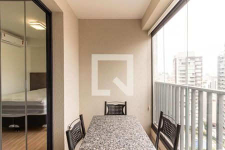 Studio - Varanda de kitnet/studio para alugar com 1 quarto, 23m² em Bela Vista, São Paulo