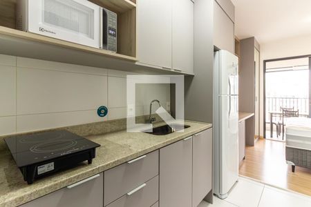 Studio para alugar com 23m², 1 quarto e sem vagaStudio - Cozinha