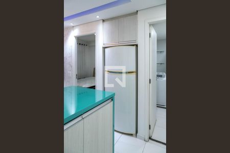 Cozinha de apartamento para alugar com 1 quarto, 33m² em Jardim Santa Terezinha (zona Leste), São Paulo
