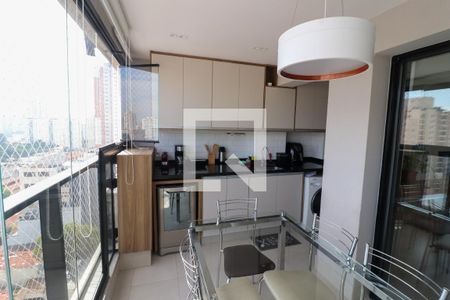 Varanda gourmet de apartamento à venda com 3 quartos, 69m² em Vila Gomes Cardim, São Paulo