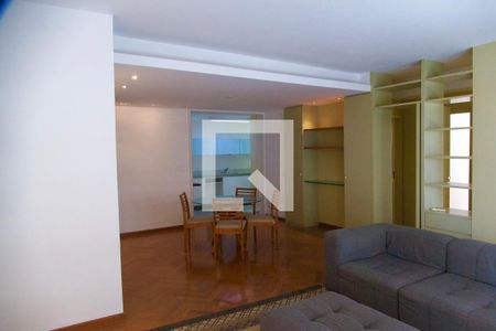 Sala  de apartamento para alugar com 2 quartos, 130m² em Leblon, Rio de Janeiro