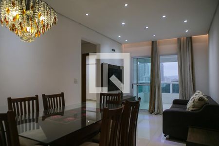 Sala de apartamento para alugar com 2 quartos, 82m² em José Menino, Santos