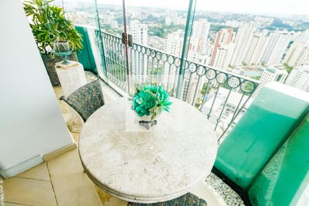 Varanda da Sala de apartamento à venda com 3 quartos, 300m² em Vila Suzana, São Paulo