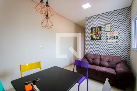 Sala de apartamento à venda com 2 quartos, 98m² em Parque Industriário, Santo André