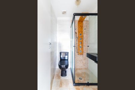 Casa de condomínio para alugar com 92m², 3 quartos e 2 vagasBanheiro da Suíte