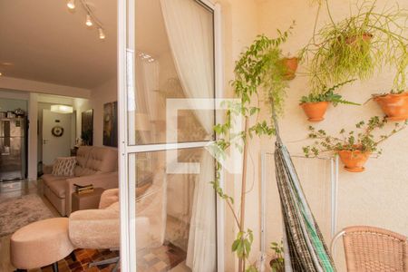 Varanda da Sala de apartamento à venda com 3 quartos, 76m² em Jardim Carvalho, Porto Alegre