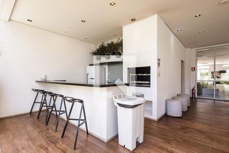 Apartamento à venda com 39m², 1 quarto e 1 vagaChurrasqueira