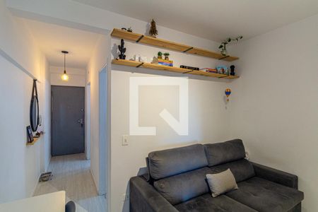 Sala de apartamento para alugar com 1 quarto, 35m² em Santa Cecilia, São Paulo
