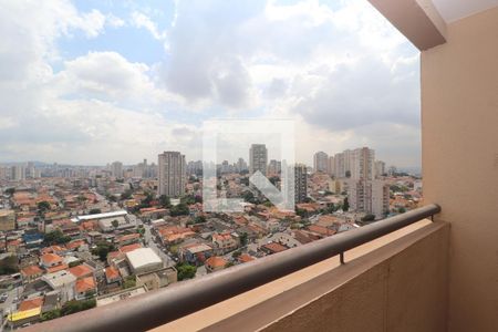 Varanda da Sala de apartamento para alugar com 2 quartos, 55m² em Parque Peruche, São Paulo
