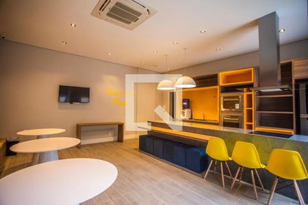 Studio para alugar com 29m², 1 quarto e sem vaga Studio para alugar com 29m², 1 quarto e sem vagaÁrea comum - Espaço Gourmet