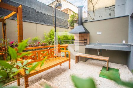 Studio para alugar com 29m², 1 quarto e sem vaga Studio para alugar com 29m², 1 quarto e sem vagaPraça do Encontro - Churrasqueira