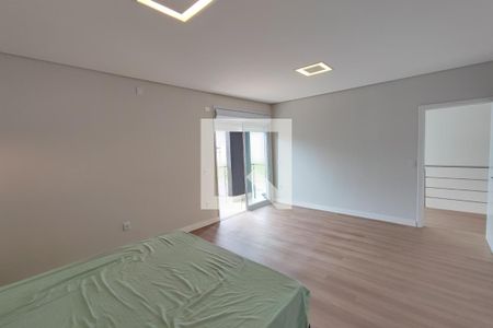 Suíte master de casa de condomínio para alugar com 3 quartos, 360m² em Swiss Park, Campinas