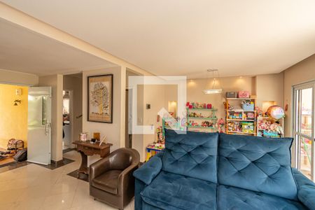 Sala de Estar/Jantar  de casa de condomínio para alugar com 3 quartos, 200m² em Chácara Primavera, Campinas