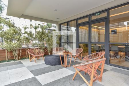 Studio para alugar com 24m², 1 quarto e sem vaga Studio para alugar com 24m², 1 quarto e sem vagaÁrea comum - Churrasqueira