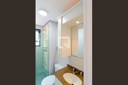 Banheiro Social de apartamento para alugar com 2 quartos, 57m² em Vila Clementino, São Paulo