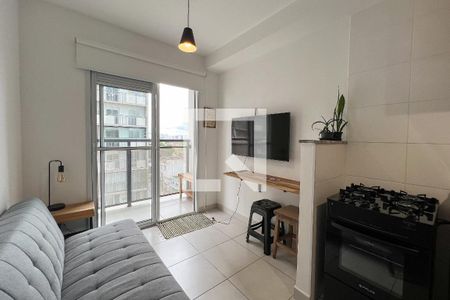 Sala de apartamento para alugar com 1 quarto, 30m² em Água Branca, São Paulo