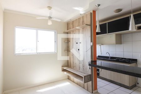 Sala de apartamento para alugar com 2 quartos, 46m² em Campos Elíseos, Ribeirão Preto