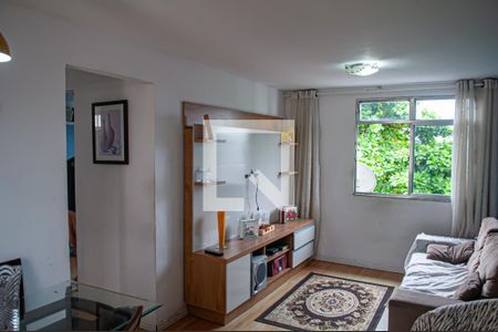 sala de apartamento à venda com 2 quartos, 42m² em Taquara, Rio de Janeiro