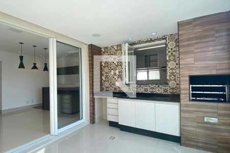 Varanda gourmet de apartamento à venda com 2 quartos, 122m² em Tamboré, Santana de Parnaíba