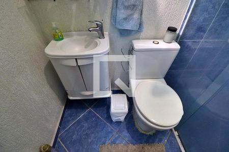 Banheiro da Suíte 1 de casa à venda com 3 quartos, 210m² em Vila Francisco Matarazzo, Santo André