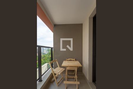 Varanda de kitnet/studio à venda com 1 quarto, 25m² em Vila Mariana, São Paulo
