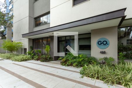 Studio à venda com 25m², 1 quarto e sem vaga Studio à venda com 25m², 1 quarto e sem vagaFachada e portaria