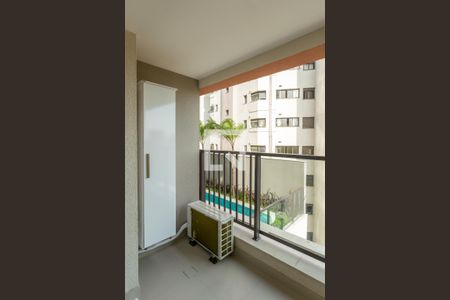 Varanda de kitnet/studio à venda com 1 quarto, 25m² em Vila Mariana, São Paulo