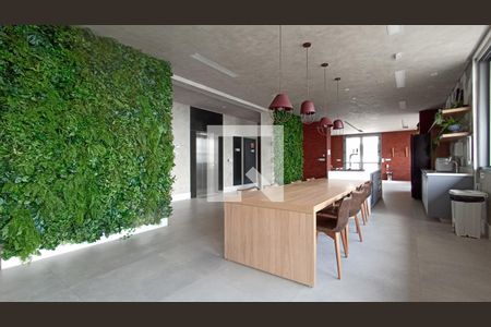 Apartamento para alugar com 30m², 1 quarto e 1 vaga Apartamento para alugar com 30m², 1 quarto e 1 vagaÁrea comum - Salão de festas