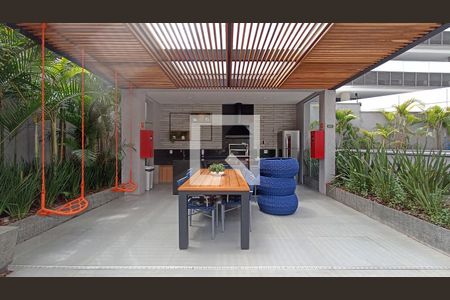 Apartamento para alugar com 30m², 1 quarto e 1 vaga Apartamento para alugar com 30m², 1 quarto e 1 vagaÁrea comum - Churrasqueira