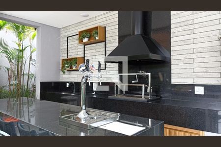 Apartamento para alugar com 30m², 1 quarto e 1 vaga Apartamento para alugar com 30m², 1 quarto e 1 vagaÁrea comum - Churrasqueira