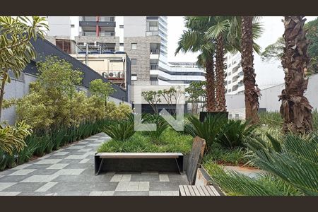 Apartamento para alugar com 30m², 1 quarto e 1 vaga Apartamento para alugar com 30m², 1 quarto e 1 vagaFachada