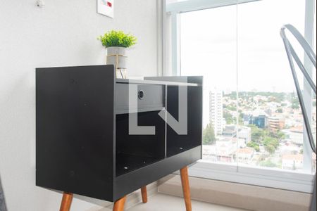 Varanda de kitnet/studio para alugar com 1 quarto, 26m² em Vila Clementino, São Paulo