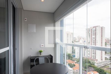 Varanda de kitnet/studio para alugar com 1 quarto, 26m² em Vila Clementino, São Paulo
