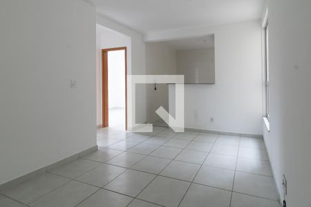 Sala de apartamento para alugar com 2 quartos, 45m² em São Gonçalo, Contagem